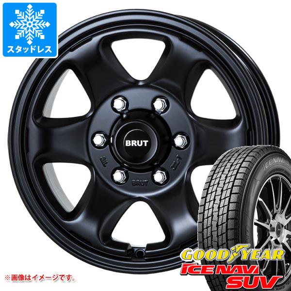 アイスナビ SUV - スタッドレスタイヤ グッドイヤー 265/65R17 112Q ブルート BR-44 7.5-17 冬タイヤ、ホイールセット-自動車