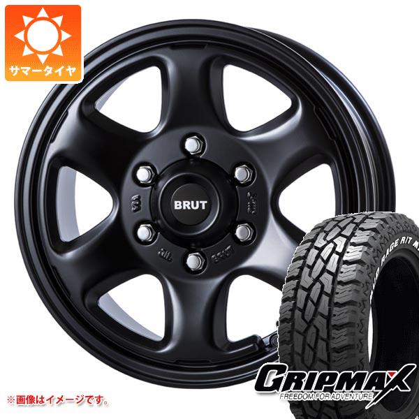 ハイエース 200系用 サマータイヤ グリップマックス マッドレイジ R/T MAX LT215/70R16 100/97R ホワイトレター ブルート BR 44 6.5 16 :br44mbh 36503 t80971yt:タイヤ1番