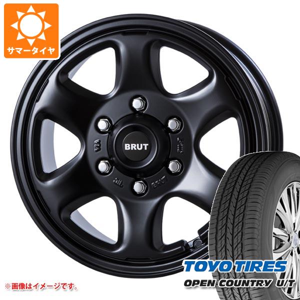 ハイエース 200系用 サマータイヤ トーヨー オープンカントリー U/T 215/70R16 100H ブルート BR 44 6.5 16 :br44mbh 28545 t80971yt:タイヤ1番