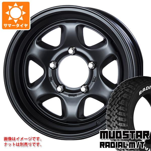 5本セット ジムニーシエラ JB74W用 サマータイヤ マッドスター ラジアル M/T 215/70R16 100T ホワイトレター ブルート BR 44 6.5 16 :br44mbs 34822 s86770zk 5:タイヤ1番