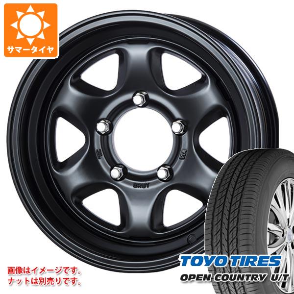 ジムニーシエラ JB74W用 サマータイヤ トーヨー オープンカントリー U/T 215/70R16 100H ブルート BR 44 6.5 16 :br44mbs 28545 s86770zk:タイヤ1番