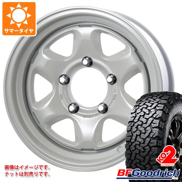 ジムニーシエラ JB74W用 サマータイヤ BFグッドリッチ オールテレーンT/A KO2 LT225/75R16 115/112S ホワイトレター ブルート BR 44 6.5 16 :br44sws 19592 s861005zk:タイヤ1番