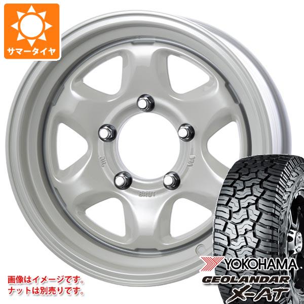 5本セット ジムニーシエラ JB74W用 サマータイヤ ヨコハマ ジオランダー X AT G016 LT235/70R16 104/101Q ブラックレター ブルート BR 44 6.5 16 :br44sws 35220 s861007zk 5:タイヤ1番