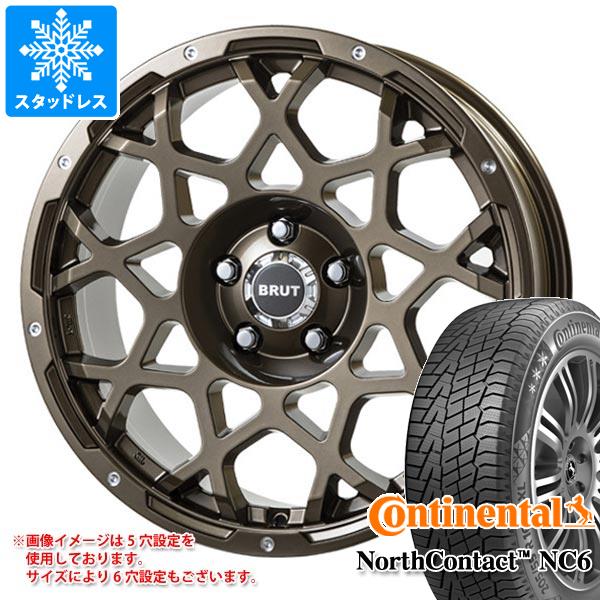 スタッドレスタイヤ コンチネンタル ノースコンタクト NC6 215/55R17 98T XL ブルート BRUT BR 55 7.5 17 :br55cg 32910:タイヤ1番