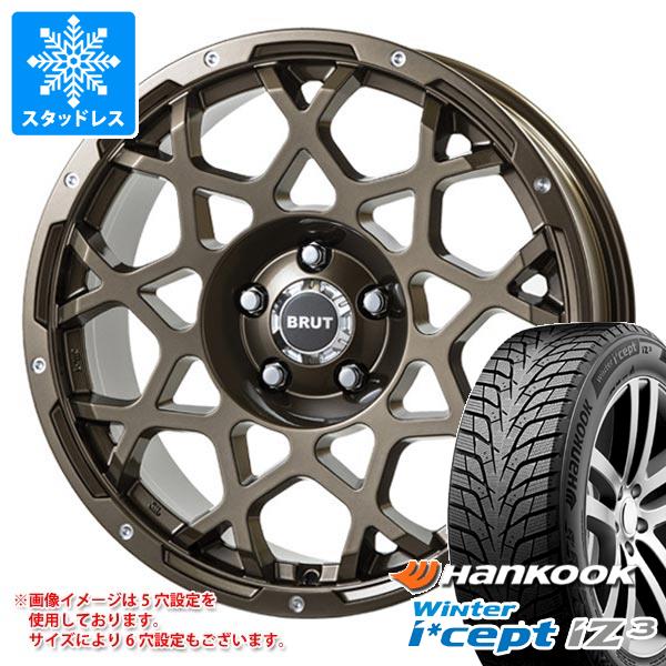 デリカD5用 スタッドレス ハンコック ウィンターアイセプト iZ3 X for SUV W636A 225/60R18 100H ブルート BR-55