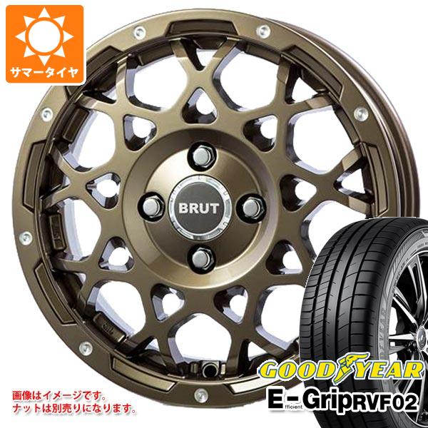 サマータイヤ 155/65R14 75H グッドイヤー エフィシエントグリップ RVF02 ブルート BR 55 5.0 14 :br55cgk 36643:タイヤ1番