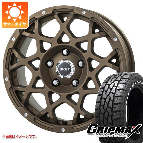 ジープ ラングラー JK/JL系用 サマータイヤ グリップマックス マッドレイジ R/T MAX LT275/70R17 121/118Q ホワイトレター ブルート BR 55 :br55db 36513 j27122p:タイヤ1番