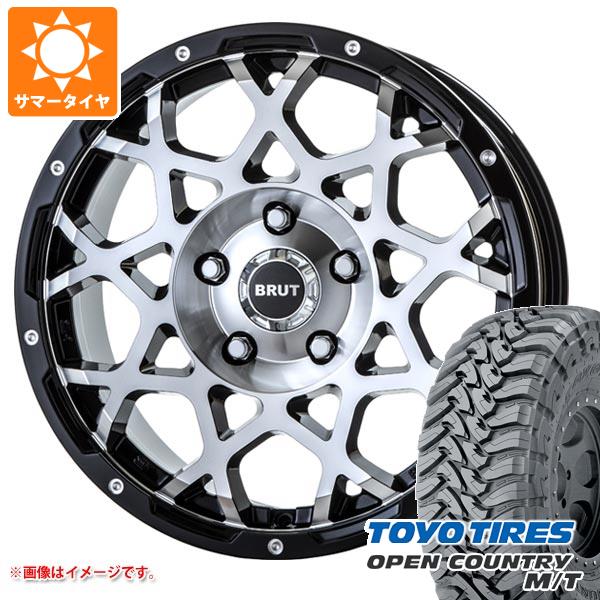 ジープ ラングラー JK/JL系用 サマータイヤ トーヨー オープンカントリー M/T 35x12.50R17 LT 121P ブラックレター ブルート BR 55 :br55mmbw 32609 j27123p:タイヤ1番