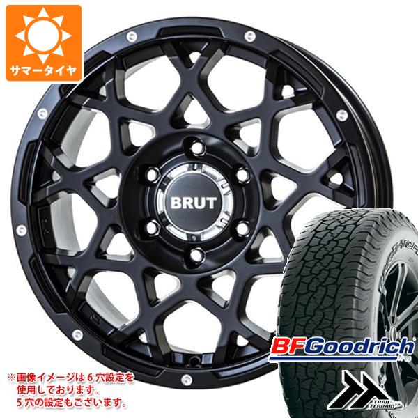 RAV4 50系用 サマータイヤ BFグッドリッチ トレールテレーンT/A 245/65R17 111T XL アウトラインホワイトレター ブルート BR-55 7.5-17