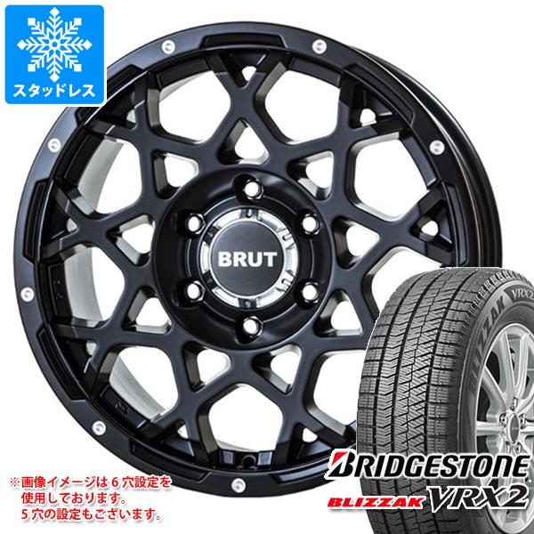 スタッドレスタイヤ 正規品 ブリヂストン ブリザック VRX2 215/60R16 95Q ブルート BRUT BR-55 6.5-16｜tire1ban