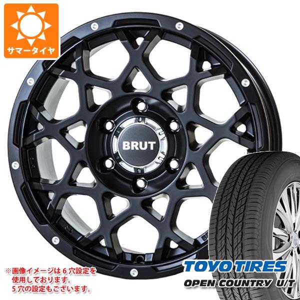 デリカD:5用 サマータイヤ トーヨー オープンカントリー U/T 225/60R18 100H ブルート BR 55 8.0 18 :br55msb 28538 m83968tb:タイヤ1番