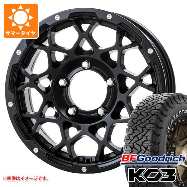5本セット スズキ ジムニーノマド JC74W用 サマータイヤ BFグッドリッチ オールテレーンT/A KO3 LT235/70R16 110/107S ホワイトレター ブルート BR-55 5.5-16