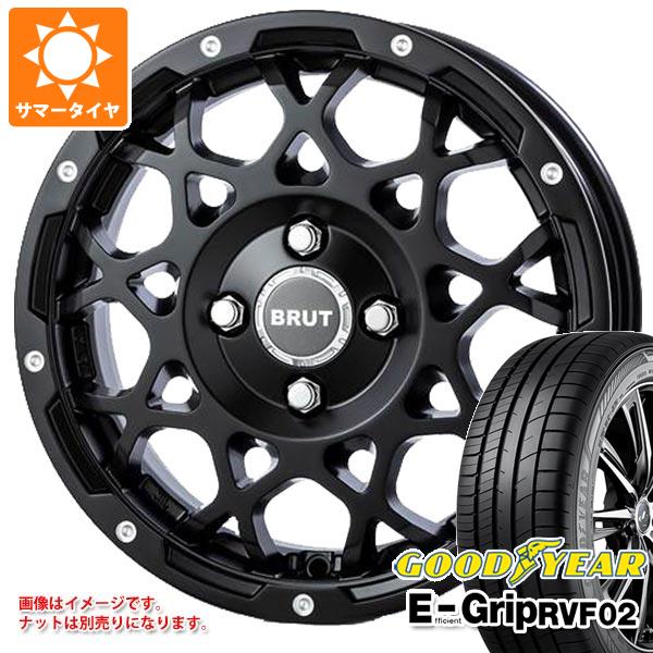 サマータイヤ 155/65R14 75H グッドイヤー エフィシエントグリップ RVF02 ブルート BR 55 5.0 14 :br55msbk 36643:タイヤ1番