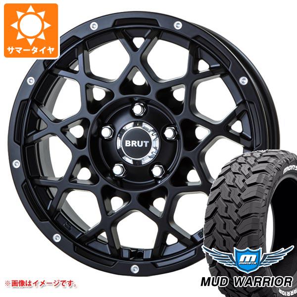 ジープ ラングラー JK/JL系用 サマータイヤ モンスタ マッドウォーリアー LT265/70R17 121/118Q ホワイトレター ブルート BR 55 :br55msbw 34779 j27102p:タイヤ1番