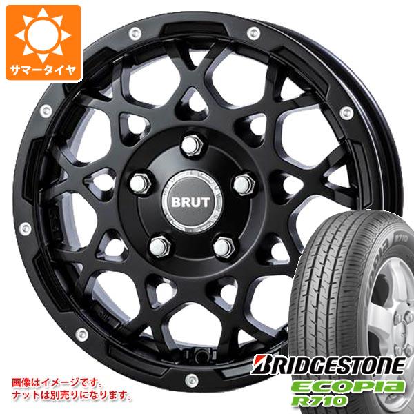 タウンエース バン 400系後期用 サマータイヤ ブリヂストン エコピア R710 165/80R14 97/95N (165R14 8PR相当) ブルート BR 55 5.0 14 :br55msbt 35115 t801043yt:タイヤ1番