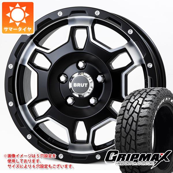 CX 5 KE/KF系用 サマータイヤ グリップマックス マッドレイジ R/T MAX LT225/70R16 102/99R ホワイトレター ブルート BR 66 6.5 16 :br66mb 36504 m88101zd:タイヤ1番