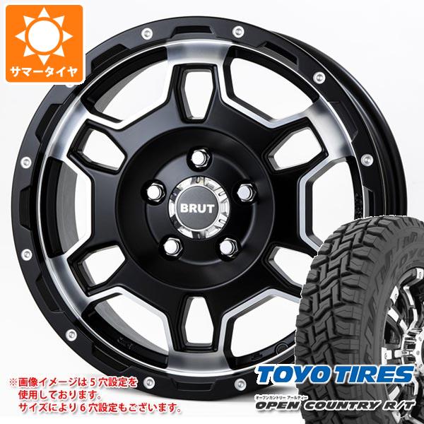 デリカD:5用 サマータイヤ トーヨー オープンカントリー R/T 215/70R16 100Q ブラックレター ブルート BR 66 6.5 16 :br66mb 32618 m83960tb:タイヤ1番