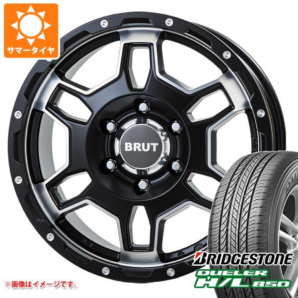 ハイエース 200系用 サマータイヤ ブリヂストン デューラー H/L850 215/70R16 100H ブルート BR 66 6.5 16 :br66mbh 16264 t80971yt:タイヤ1番