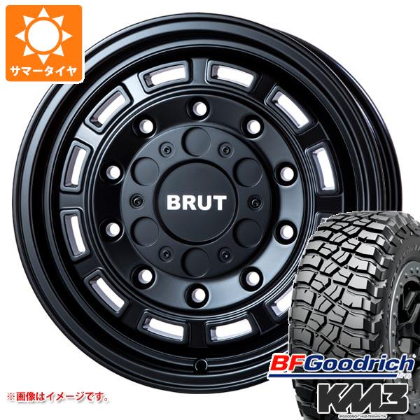 デリカD:5用 サマータイヤ BFグッドリッチ マッドテレーンT/A KM3 LT225/75R16 115/112Q ブルート BR 70 6.5 16 :br705 30405 m83963tb:タイヤ1番