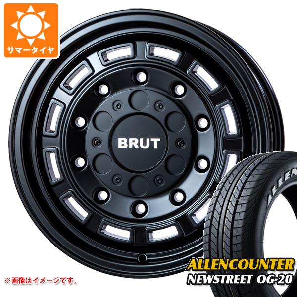 ハイエース 200系用 サマータイヤ オーレンカウンター ニューストリート OG 20 215/65R16C 109/107T ホワイトレター ブルート BR 70 6.5 16 :br70h 32176 t80967yt:タイヤ1番