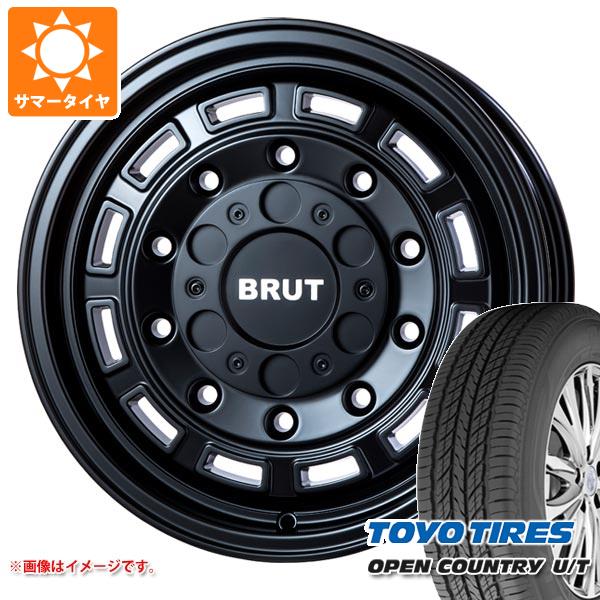 デリカD:5用 サマータイヤ トーヨー オープンカントリー U/T 215/70R16 100H ブルート BR 70 6.5 16 :br705 28545 m83960tb:タイヤ1番