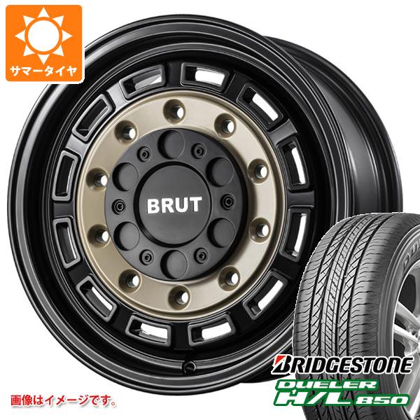 ハイエース 200系用 サマータイヤ ブリヂストン デューラー H/L850 215/70R16 100H ブルート BR 70 6.5 16 :br70bbh 16264 t80971yt:タイヤ1番