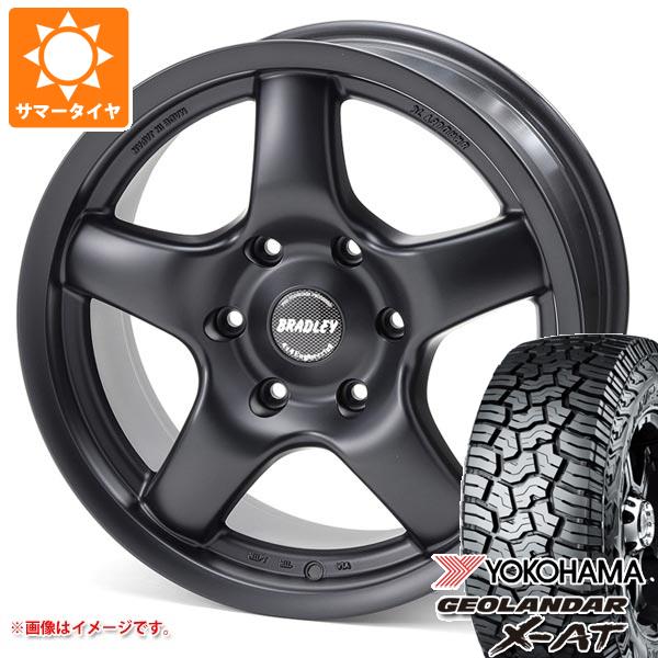 ハイラックスサーフ215系用 サマータイヤ ヨコハマ ジオランダー X AT G016 LT265/65R17 120/117Q ブラックレター ブラッドレー パイ 8.0 17 :bradp 35219 t801055yt:タイヤ1番