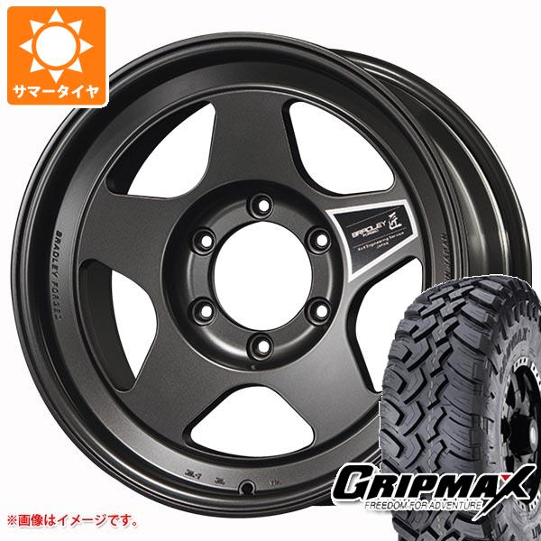 5本セット ランドクルーザー70 GRJ79K用 サマータイヤ グリップマックス M/T LT235/85R16 120/116Q OWL ブラッドレー フォージド タクミ 6.5 16 :bradta7 36556 t801099yt 5:タイヤ1番