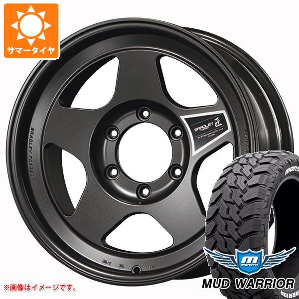 ハイラックス 120系用 サマータイヤ モンスタ マッドウォーリアー LT265/65R17 120/117Q ホワイトレター ブラッドレー フォージド タクミ 8.0 17 :bradta 34778 t80994yt:タイヤ1番