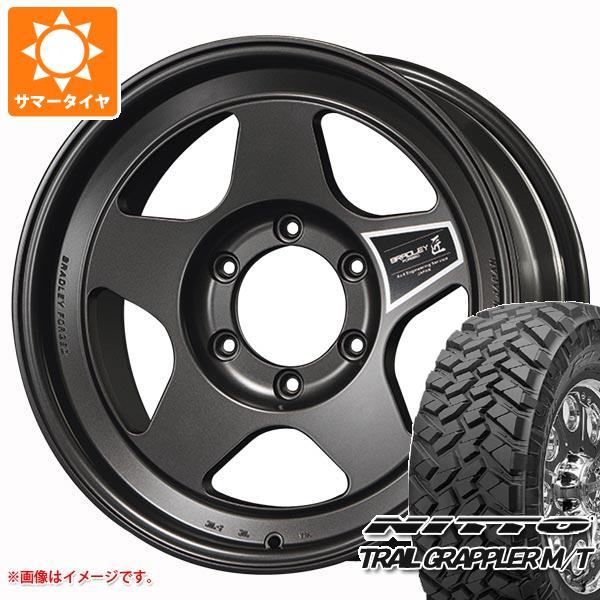 サマータイヤ 265/70R17 121Q ニットー トレイルグラップラー M/T ブラッドレー フォージド タクミ 8.0 17 :bradta 34506:タイヤ1番