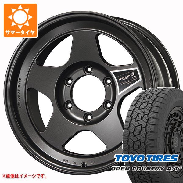 ランドクルーザー プラド 150系用 サマータイヤ トーヨー オープンカントリー A/T3 265/65R17 112H ブラッドレー フォージド タクミ 8.0 17 :bradta 38815 t80986yt:タイヤ1番