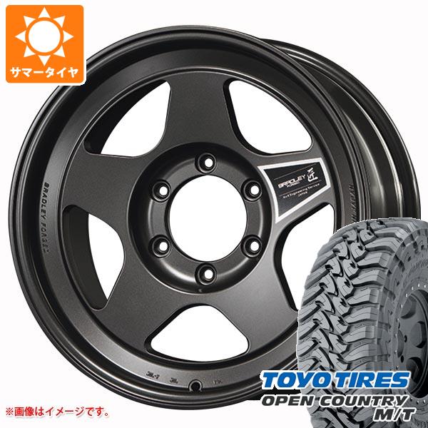 ランドクルーザー70 GRJ76K用 サマータイヤ トーヨー オープンカントリー M/T LT285/75R16 126/123P ブラックレター  ブラッドレー フォージド タクミ 8.0-16 : bradta7-28531-t801008yt : タイヤ1番 - 通販 -  Yahoo!ショッピング