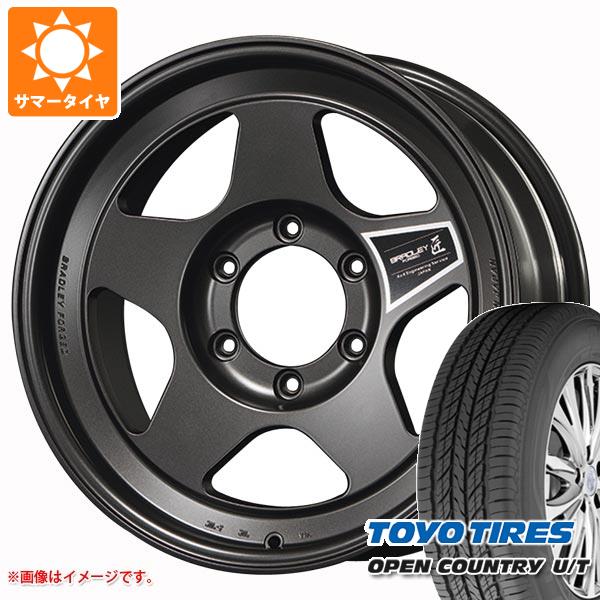 5本セット ランドクルーザー70 GRJ76K用 サマータイヤ トーヨー オープンカントリー U/T 265/70R16 112H ブラッドレー フォージド タクミ 8.0 16 :bradta7 28546 t801006yt 5:タイヤ1番