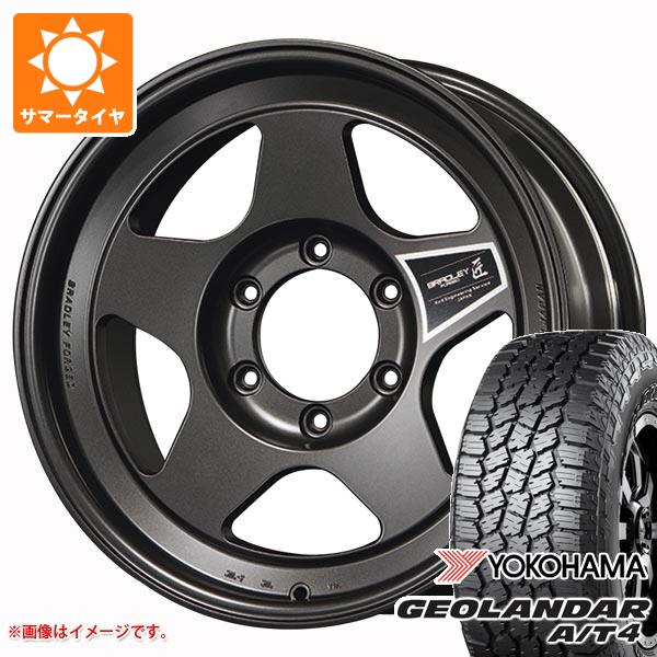 GEOLANDAR - 5本仕掛ける FJクルーザー 10系用 朱夏タイア ヨコハマ ジオランダー A/T4 G018 LT285/70R17 121/118S OWL ブラッドレー フォージド タクミ 8.0-17 車、バイク、自転車-タイヤ、ホイール-自動車