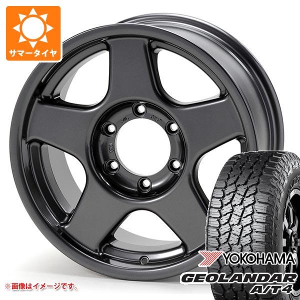 GEOLANDAR - トヨタ 地びたクルーザー250用 朱夏タイア ヨコハマ ジオランダー A/T4 G018 LT265/65R18 122/119S アウトラインホワイトレター ブラッドレー V 8.5-18 夏タイヤ、ホイールセット-タイヤ、ホイール-車、バイク、自転車