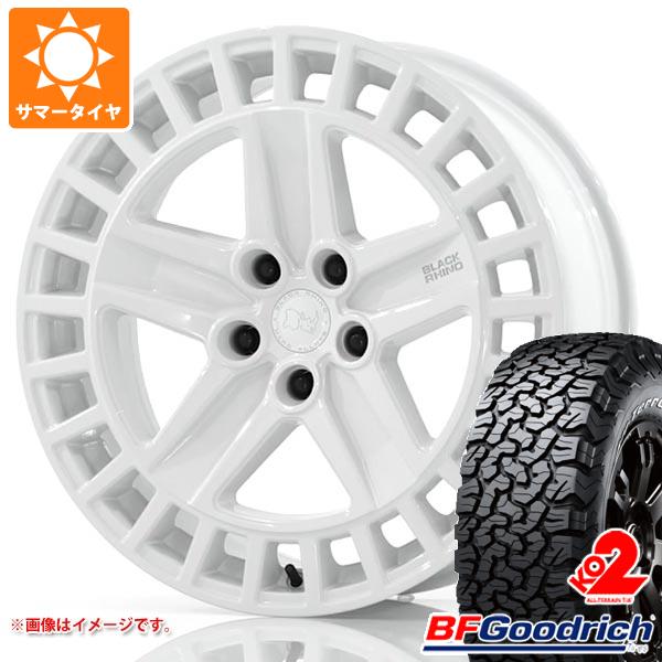 ランドローバー ディフェンダー L663用 サマータイヤ BFグッドリッチ オールテレーンT/A KO2 LT275/55R20 115/112S ブラックレター ブラックライノ オールストン｜tire1ban