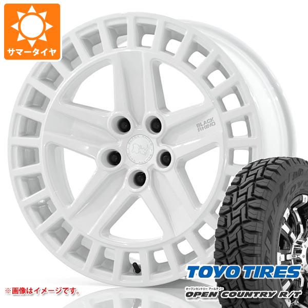 ランドローバー ディフェンダー L663用 サマータイヤ トーヨー オープンカントリー R/T LT275/55R20 115/112Q ホワイトレター ブラックライノ オールストン｜tire1ban