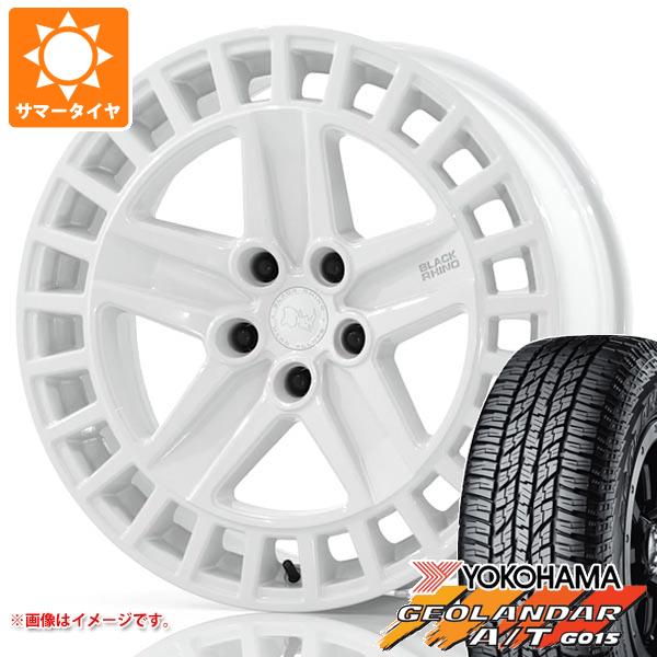 5本セット ランドローバー ディフェンダー L663用 サマータイヤ ヨコハマ A/T G015 275/55R20 117H XL ブラックレター ブラックライノ オールストン :bralsgwd 22915 l25138r 5:タイヤ1番