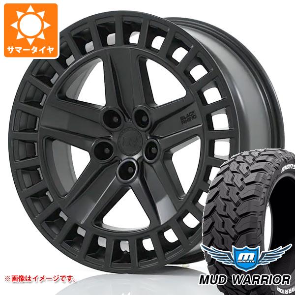 5本セット ランドローバー ディフェンダー用 サマータイヤ モンスタ マッドウォーリアー LT275/55R20 120/117Q ホワイトレター ブラックライノ オールストン :bralsmbd 34774 l25138r 5:タイヤ1番