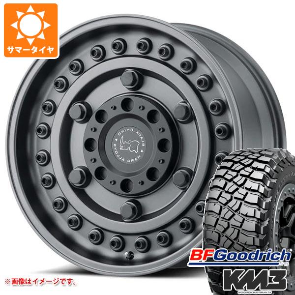 5本セット ジープ ラングラー JK/JL系用 サマータイヤ BFグッドリッチ マッドテレーンT/A KM3 LT285/75R17 121/118Q ブラックライノ アーモリー :brargb 34029 j27140p 5:タイヤ1番