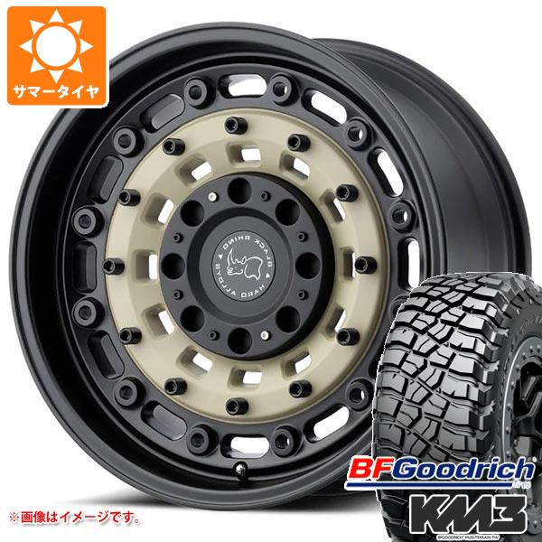 5本セット ジープ ラングラー JK/JL系用 サマータイヤ BFグッドリッチ マッドテレーンT/A KM3 LT285/75R17 121/118Q ブラックライノ アーセナル :brassd 34029 j27140p 5:タイヤ1番