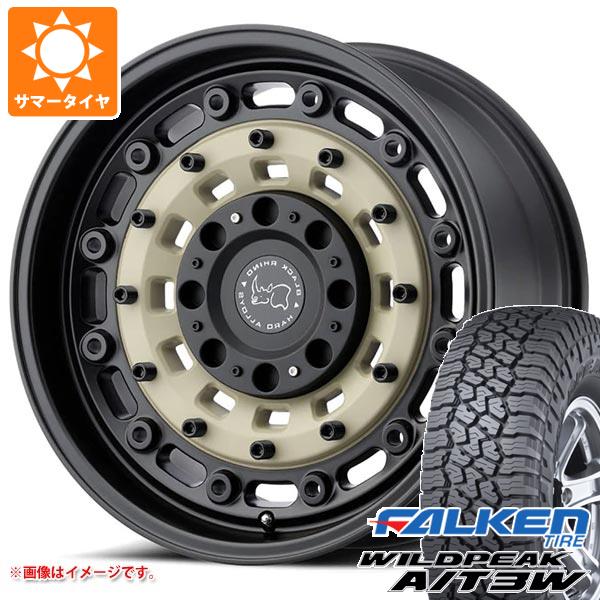 WILDPEAK - 5本仕かける ジープ ラングラー JK/JL系用 炎節タイア ファルケン ワイルドピーク A/T3W 35x12.50R17 121Q ブラックライノ アーセナル