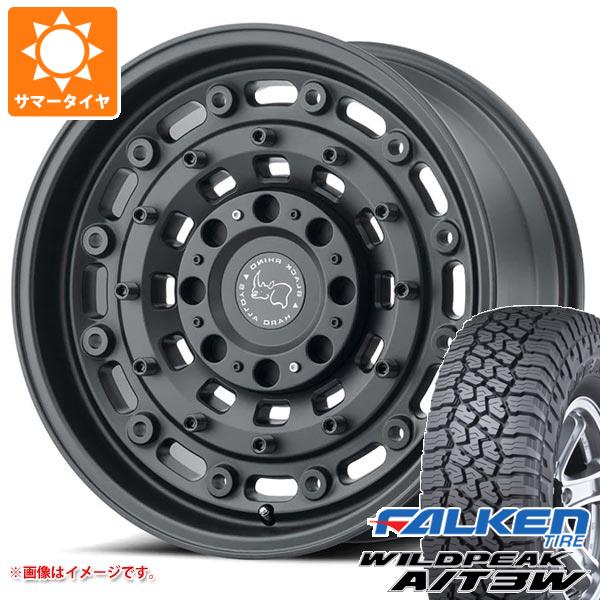 WILDPEAK - ジープ ラングラー JK/JL系用 炎節タイア ファルケン ワイルドピーク A/T3W 35x12.50R17 121Q ブラックライノ アーセナル