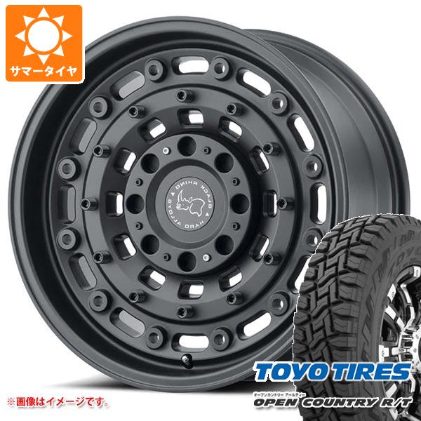 ジープ ラングラー JK/JL系用 サマータイヤ トーヨー オープンカントリー R/T LT285/70R17 116/113Q ホワイトレター ブラックライノ アーセナル :brastb 35680 j27121p:タイヤ1番