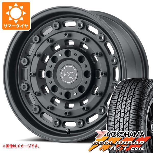 ジープ ラングラー JK/JL系用 サマータイヤ ヨコハマ ジオランダー A/T G015 P285/70R17 117T アウトラインホワイトレター ブラックライノ アーセナル :brastb 39676 j27121p:タイヤ1番