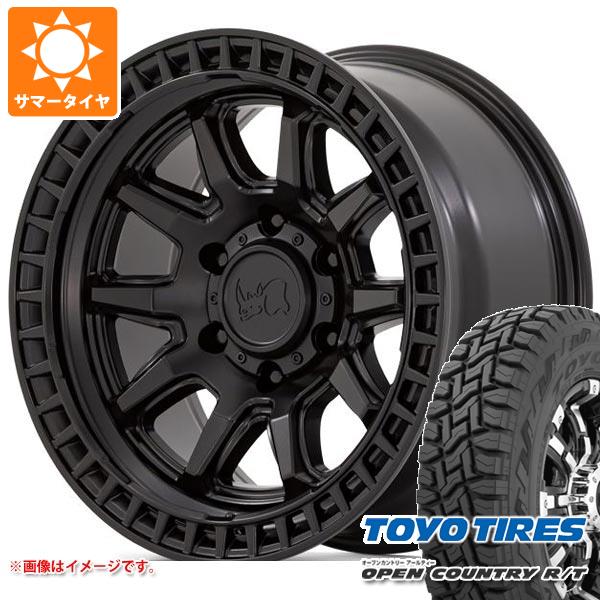 ジープ ラングラー JK/JL系用 サマータイヤ トーヨー オープンカントリー R/T LT285/70R17 116/113Q ホワイトレター ブラックライノ キャリコ : brcalmbw 35680 j27121p : タイヤ1番