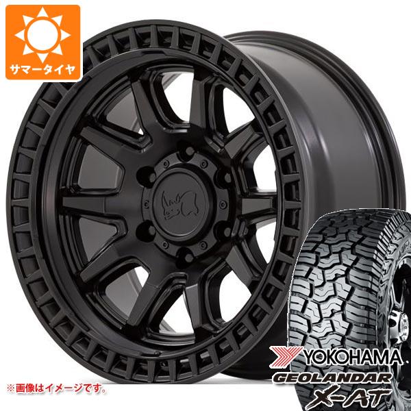 5本セット ジープ ラングラー JK/JL系用 サマータイヤ ヨコハマ ジオランダー X AT G016 LT295/70R17 121/118Q ブラックレター ブラックライノ キャリコ :brcalmbw 41327 j27139p 5:タイヤ1番