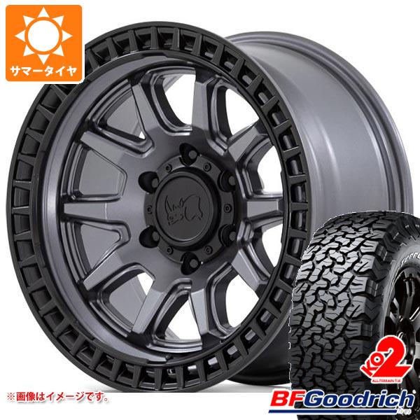 5本セット ジープ ラングラー JK/JL系用 サマータイヤ BFグッドリッチ オールテレーンT/A KO2 LT275/70R17 121/118R ホワイトレター ブラックライノ キャリコ :brcalmgw 27543 j27122p 5:タイヤ1番