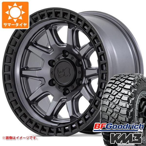 5本セット ジープ ラングラー JK/JL系用 サマータイヤ BFグッドリッチ マッドテレーンT/A KM3 LT265/70R17 121/118Q ブラックライノ キャリコ :brcalmgw 27566 j27102p 5:タイヤ1番