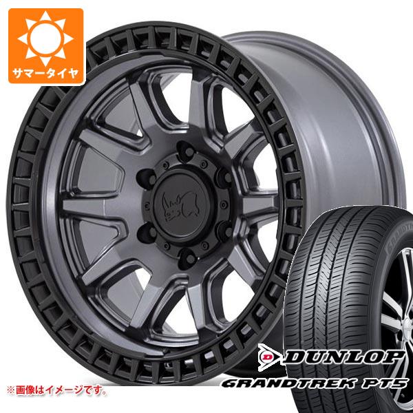 ジープ ラングラー JK/JL系用 サマータイヤ ダンロップ グラントレック PT5 265/70R17 115S ブラックライノ キャリコ｜tire1ban